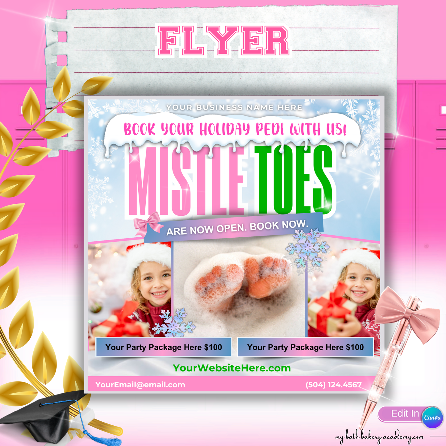 Christmas Flyer - Mistle-Toes Flyer