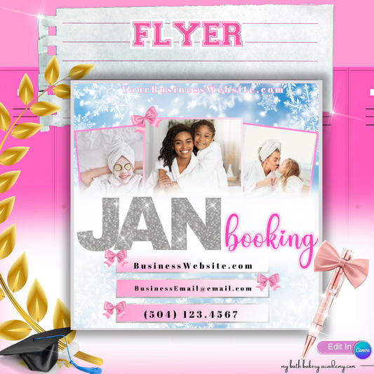 Christmas Flyer - Jan.  Diamond Booking