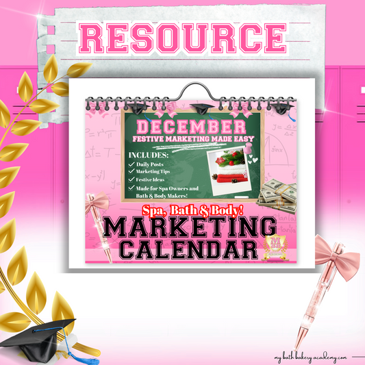 December Marketing Calendar