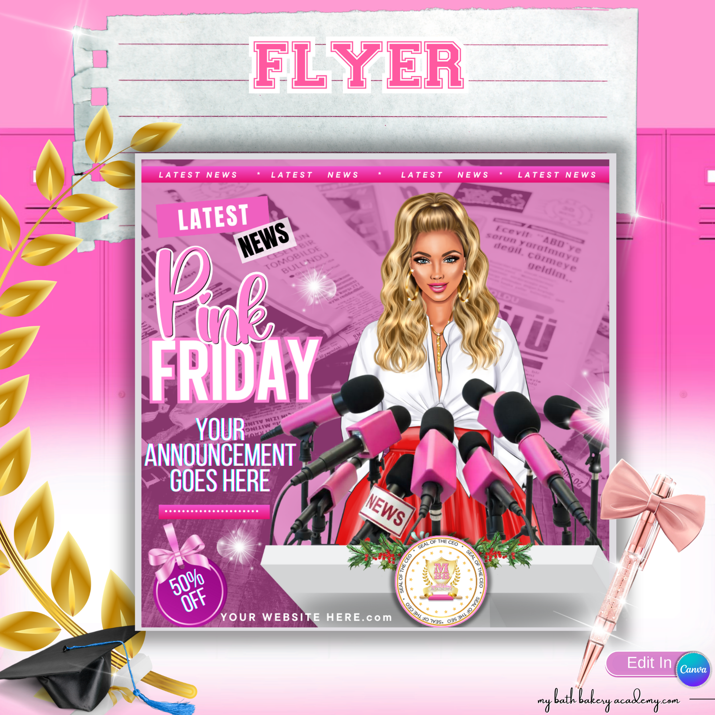 Flyer - Pink Friday Reporter AD2