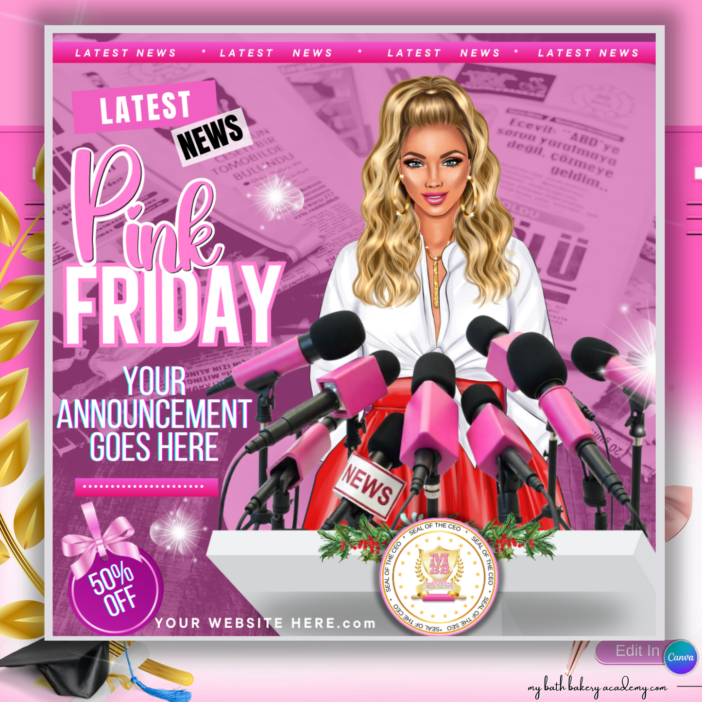 Flyer - Pink Friday Reporter AD2