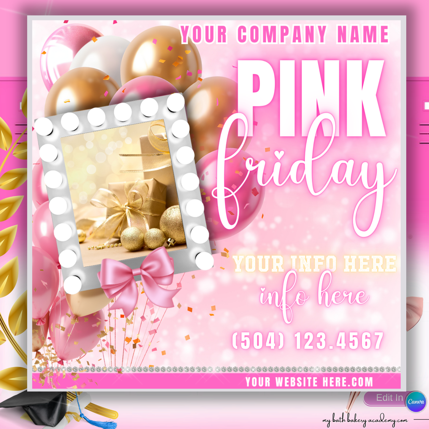 Flyer - Pink Friday Mirror