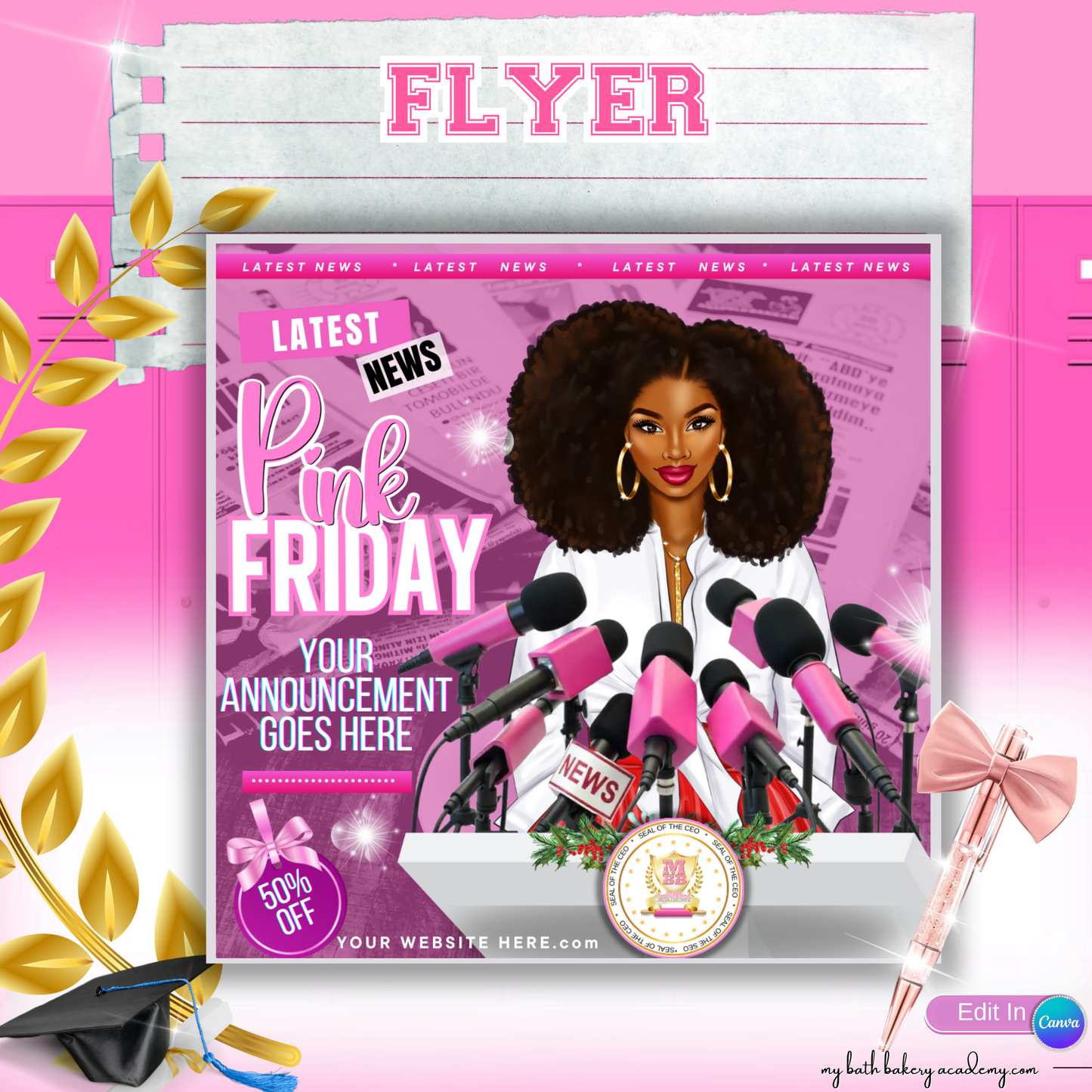 Flyer - Pink Friday Reporter AD1