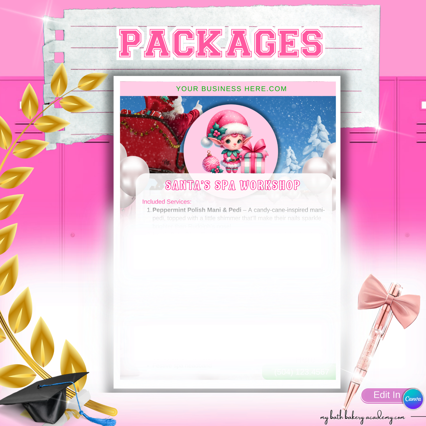 Party Package - Santa's Workshop