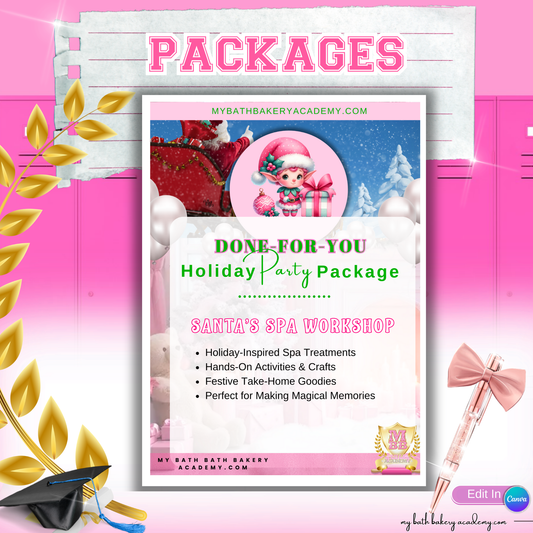 Party Package - Santa's Workshop