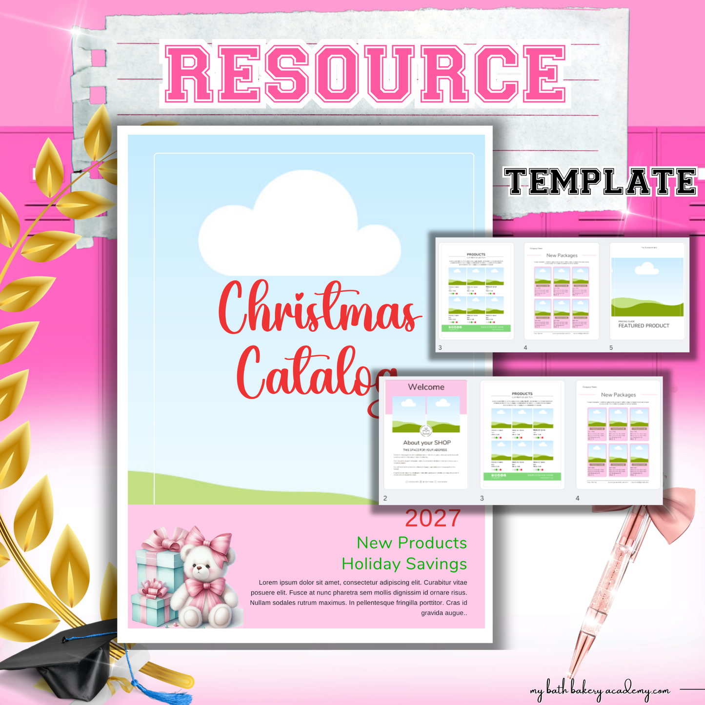 Christmas - Gift Guide Template