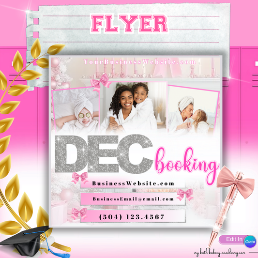 Christmas Flyer - Dec.  Diamond Booking